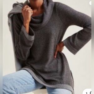 Maeve By Anthropologie Risa Hacci Tunic Sweater Pullover Cowl Neck Sz Small